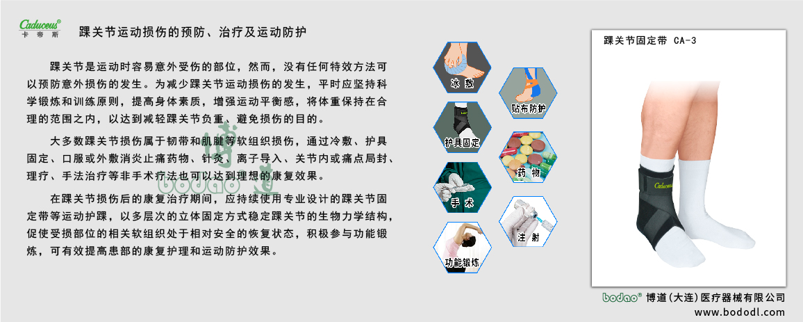 踝關節(jié)運動損傷的治療與防護